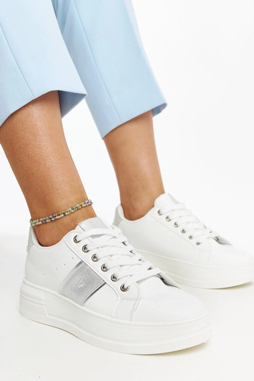 White trainers Justar