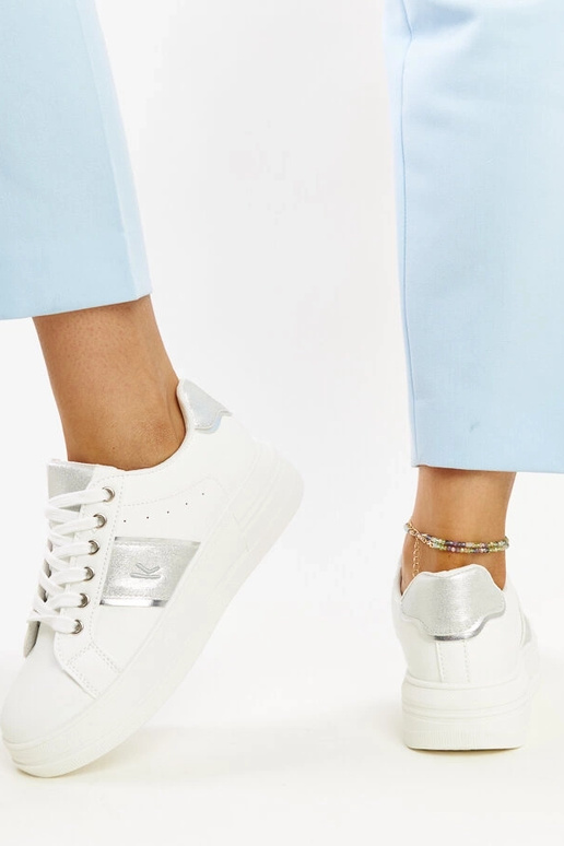 White trainers Justar