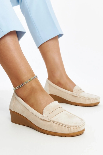 Silver loafers Ilana