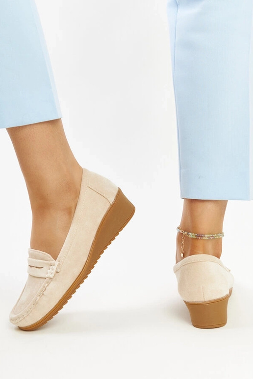 Silver loafers Ilana