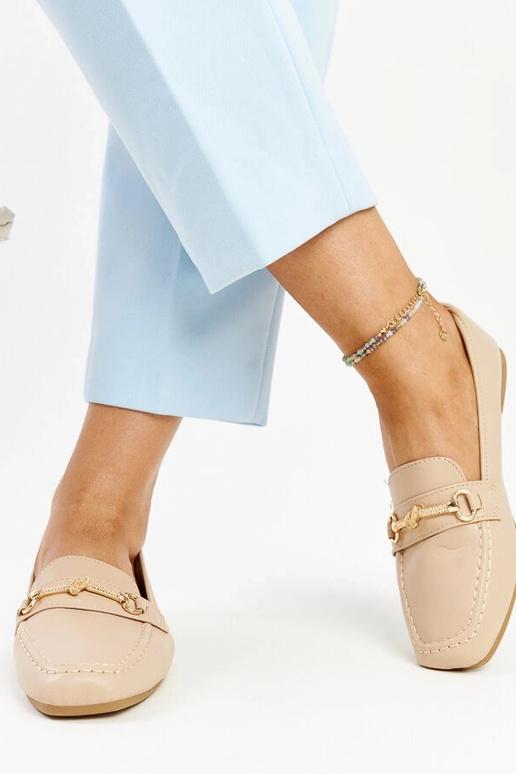 Silver loafers Ilana