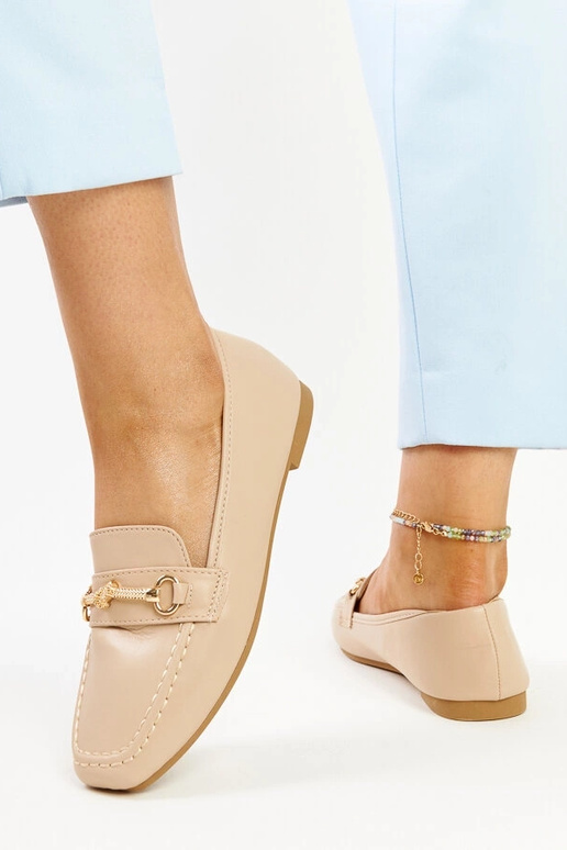 Silver loafers Ilana