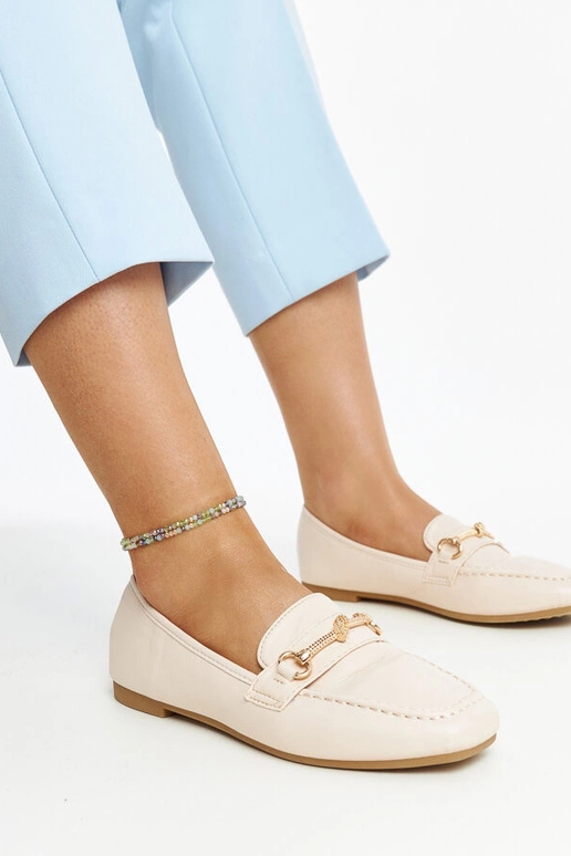 Silver loafers Ilana