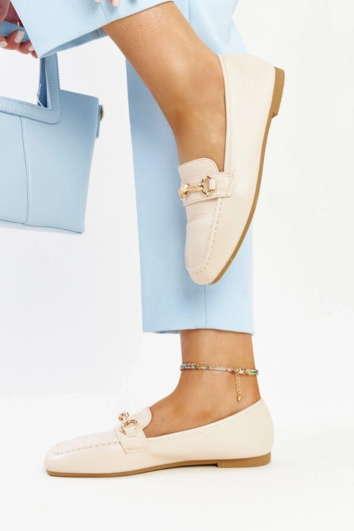 Silver loafers Ilana