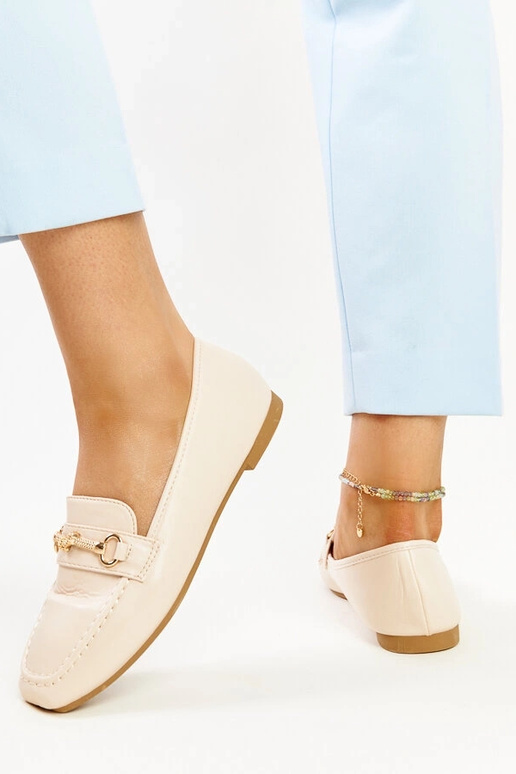 Silver loafers Ilana