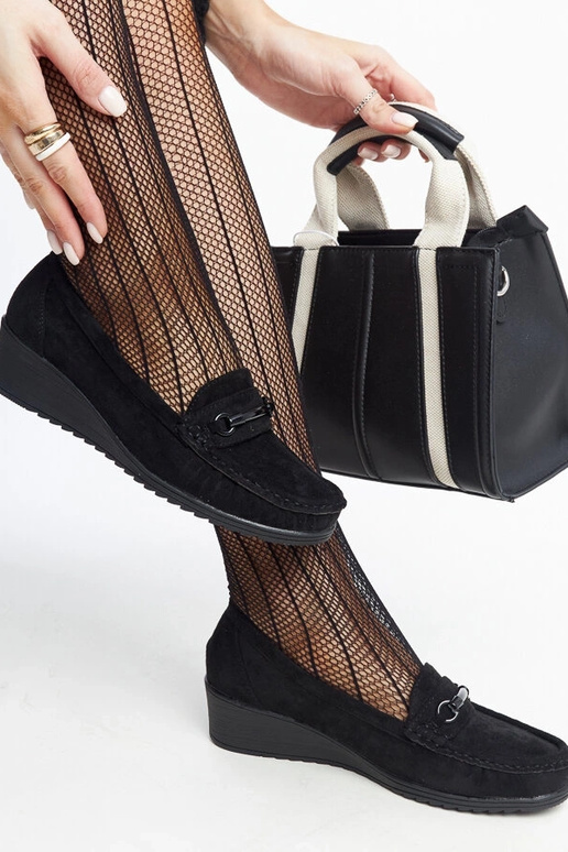 Silver loafers Ilana