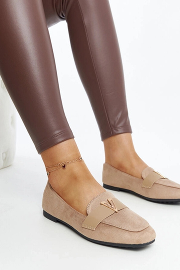 Silver loafers Ilana