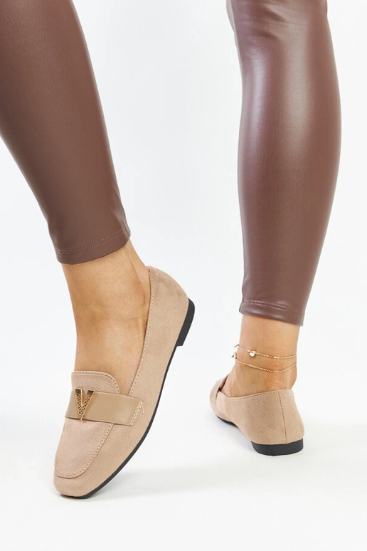 Silver loafers Ilana