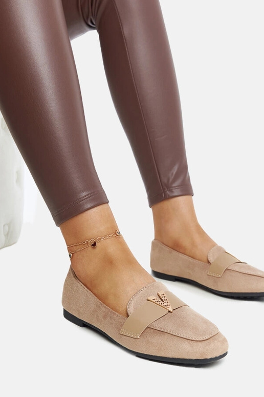 Silver loafers Ilana