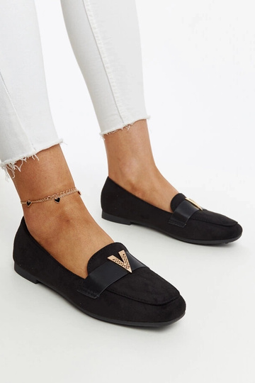 Silver loafers Ilana