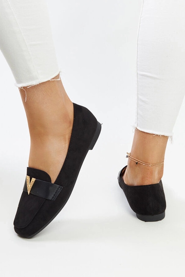 Silver loafers Ilana 2