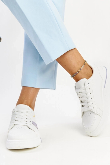 White trainers Justar