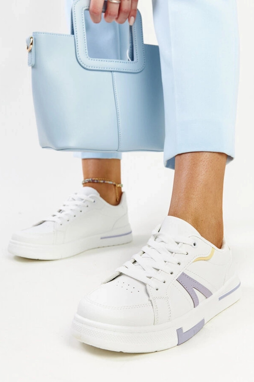 White trainers Justar