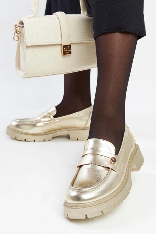 Silver loafers Ilana