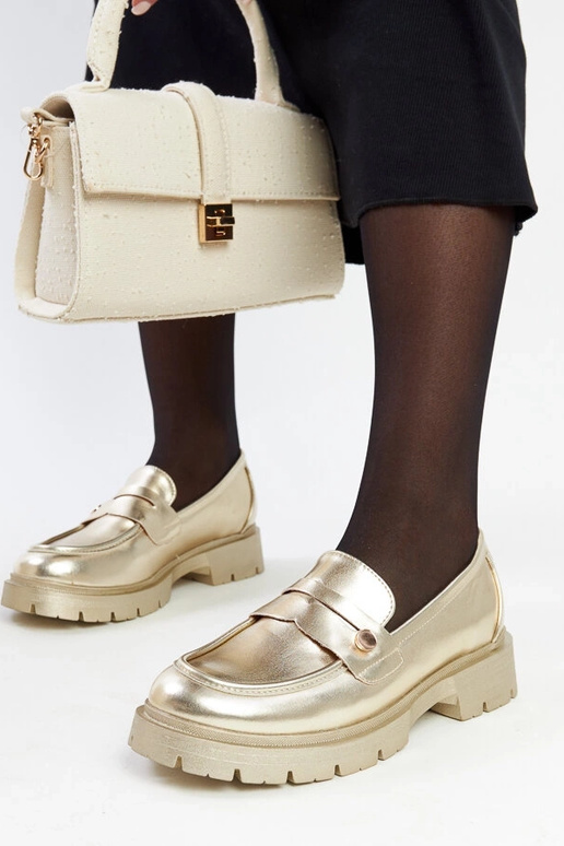 Silver loafers Ilana