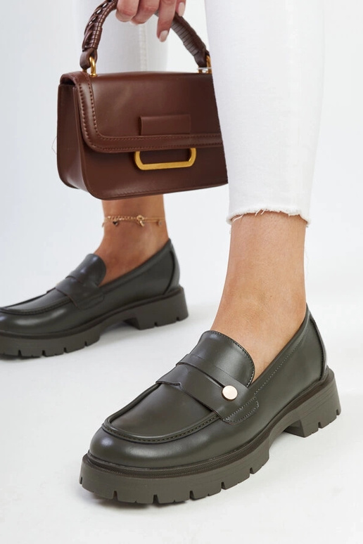 Silver loafers Ilana