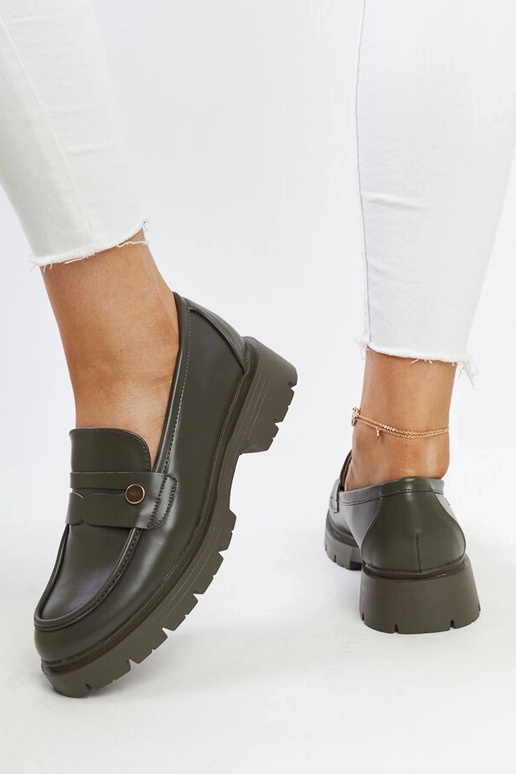 Silver loafers Ilana