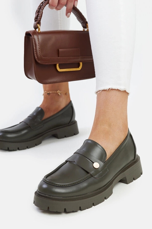 Silver loafers Ilana