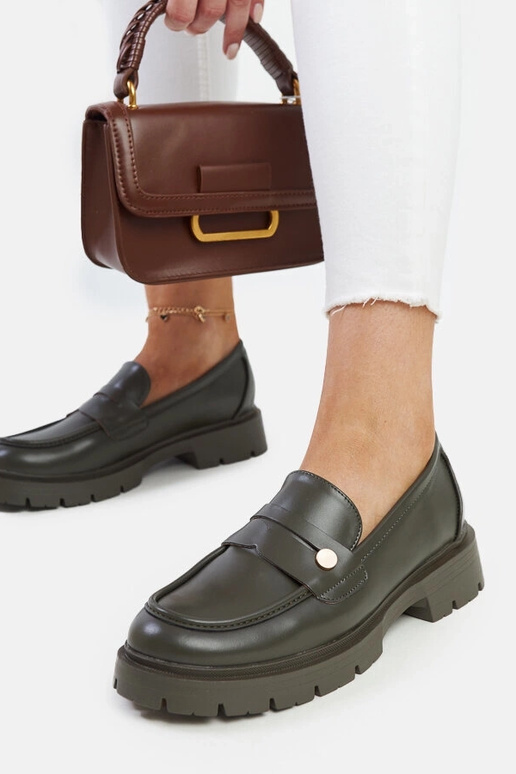 Silver loafers Ilana