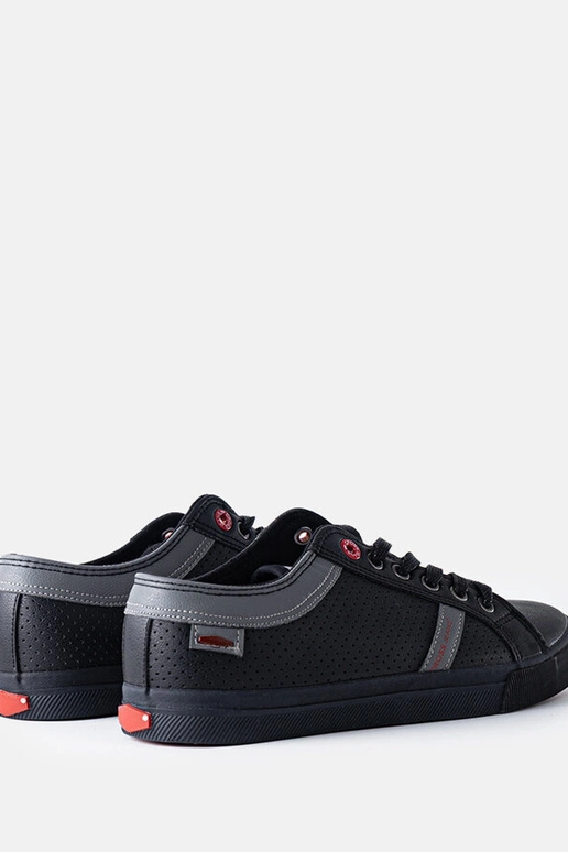 Czarne męskie trampki CROSS JEANS