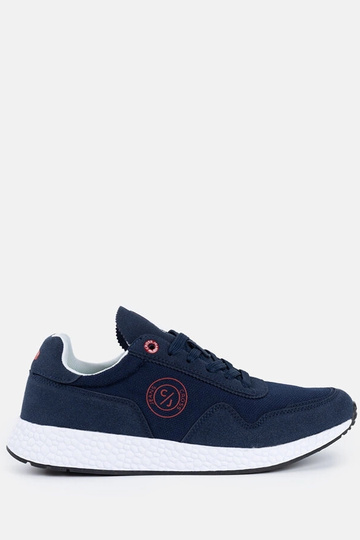 Granatowe męskie sneakersy...