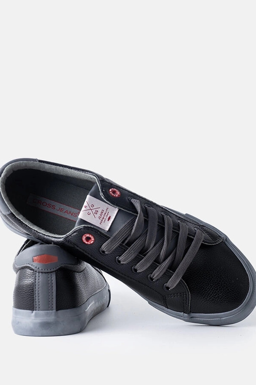 Czarno-szare męskie trampki CROSS JEANS