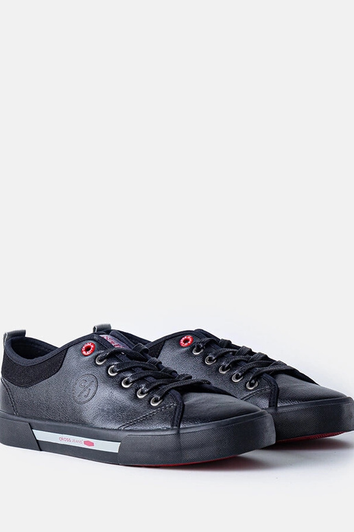 Czarne męskie trampki CROSS JEANS...