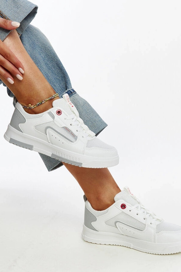 Białe sneakersy damskie CROSS JEANS 2