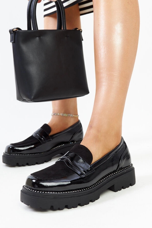 Navy-blue oxford shoes Holanda