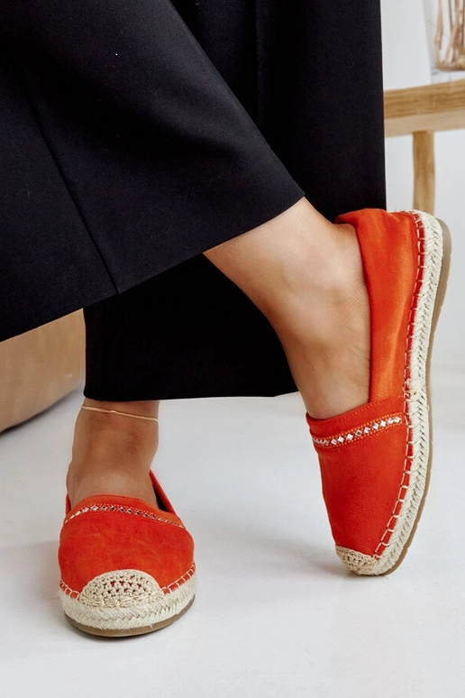 Women's red espadrilles Big Star...