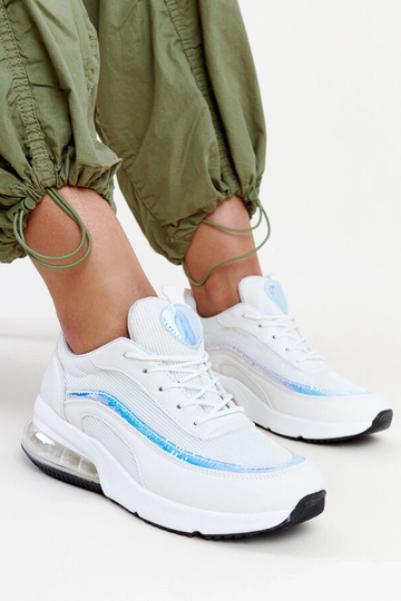 Białe sneakersy z...