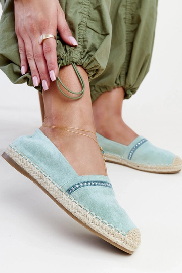 Women's red espadrilles Big Star HH274494