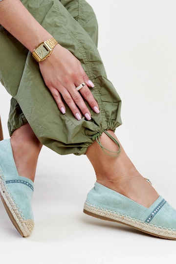 Zielone espadryle z... 2