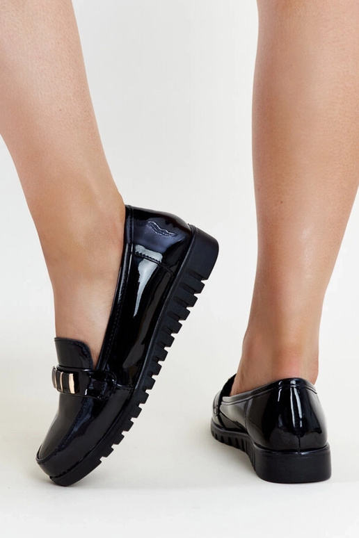 Silver loafers Ilana