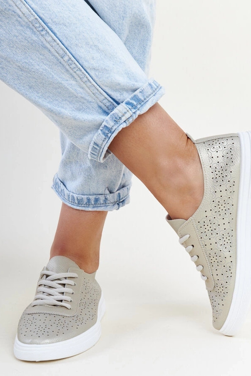 Beige trainers Venancia