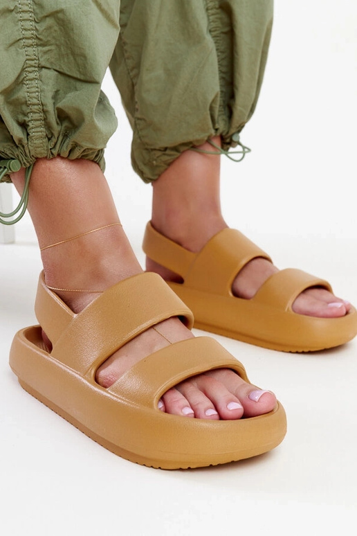 Yellow sandals Dolores