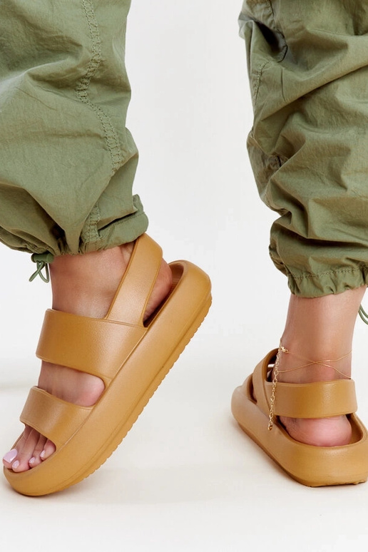 Yellow sandals Dolores