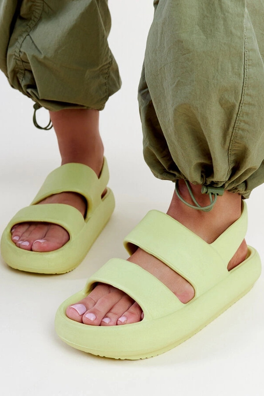 Yellow sandals Dolores