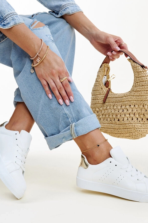 White trainers Justar