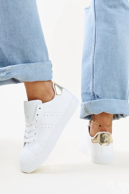 White trainers Justar