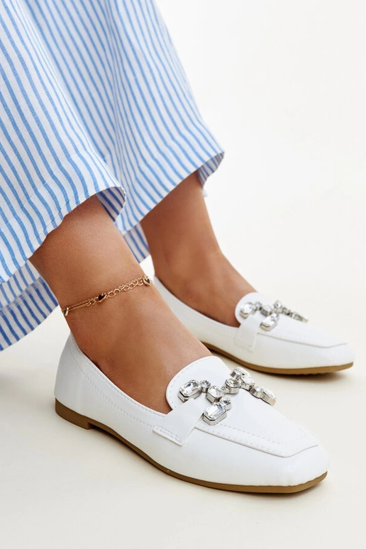 Silver loafers Ilana