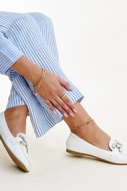 Silver loafers Ilana