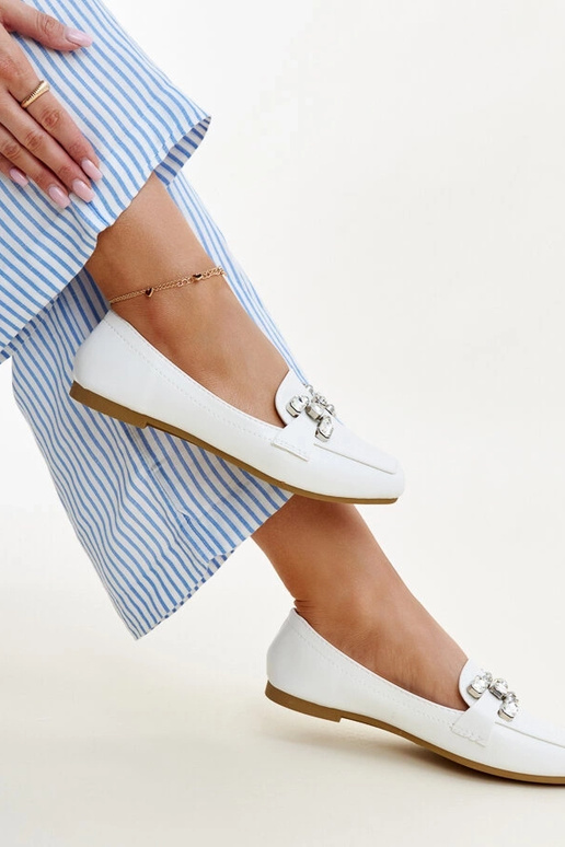 Silver loafers Ilana