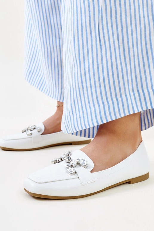 Silver loafers Ilana