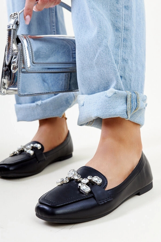 Silver loafers Ilana