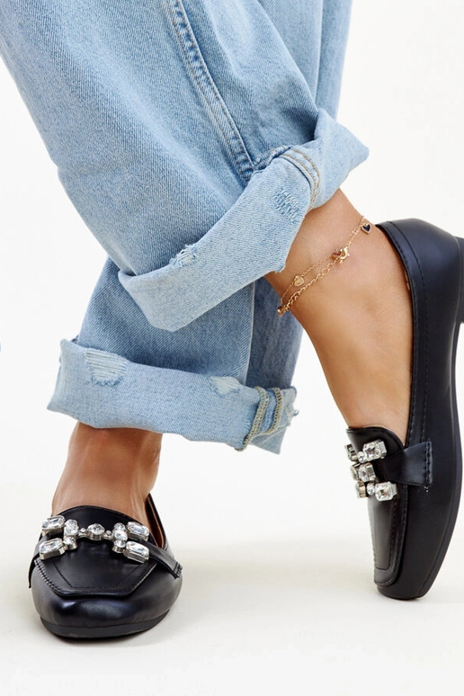 Silver loafers Ilana