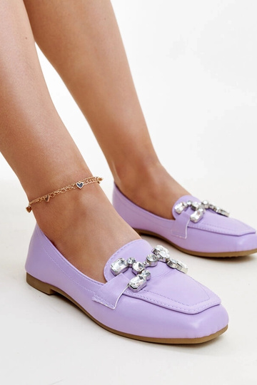 Silver loafers Ilana