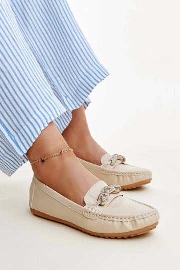 Silver loafers Ilana