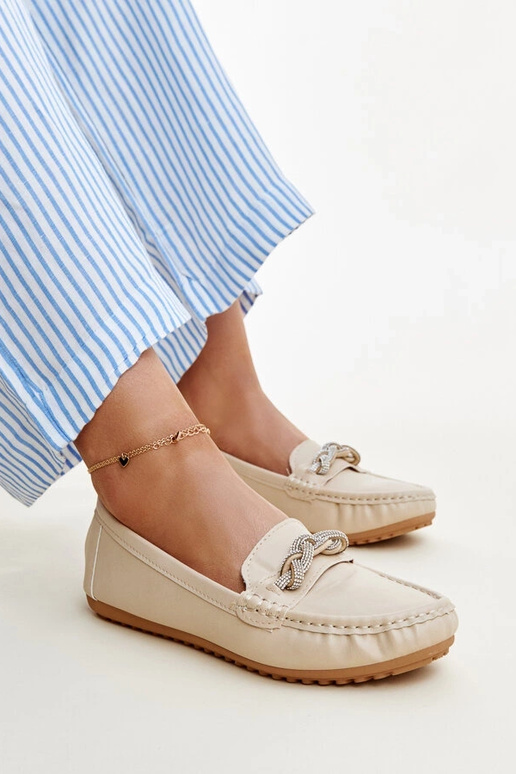 Silver loafers Ilana