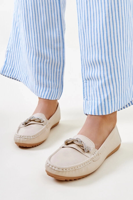 Silver loafers Ilana